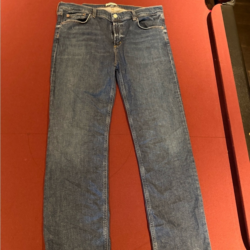AGOLDE low rise straight jeans size 32